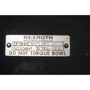 Origin REXROTH DFBHHC30Z10B10-S0104H VALVE DFBHHC30Z10B10