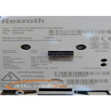 Rexroth Singapore Korea FCS01.1E-W0008-A-04-NNBV Frequenzumrichter   &gt; ungebraucht! &lt;