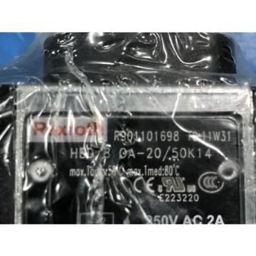 REXROTH Dutch Russia HED 8 OA-20/50K14 HYDRAULIC PRESSURE SWITCH R901101698 NEW NO BOX (U4)