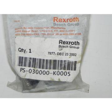 REXROTH India Korea PS-030000-K0005 CD-7 DIRECTIONAL VALVE KNOB KIT NEW PS030000K0005