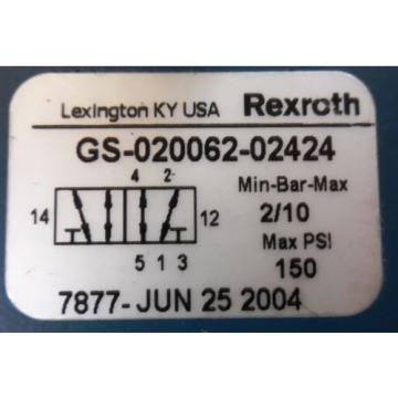 REXROTH, CERAM VALVE, GS-020062-02424