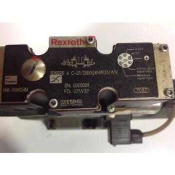 REXROTH Egypt Russia SOLENOID PROP VALVE 3DREPE 6 C-21/25EG24N9K31/A1V R900925484