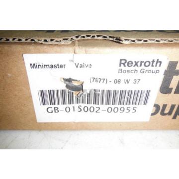 REXROTH China USA GB-015002-00955   MINIMASTER  VALVE  NEW