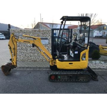 Komatsu PC 14 R 3HS Bj 2008 mit 1610 Bh MS 01 Minibagger Bagger gummiketten