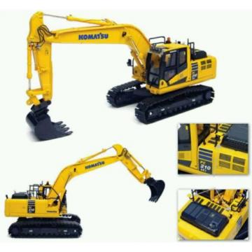 KOMATSU PC 210LCI -10 diecast excavator, metal tracks, 1:50, Universal Hobbies