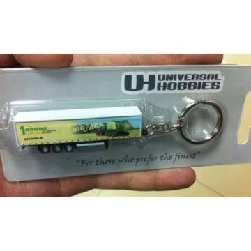 Universal Hobbies Komatsu UH 5531 Krone Big Pack Trailer Key chain Keyring