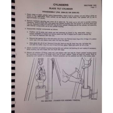 International Dresser Komatsu TD15E Dozer Crawler CHASSIS Shop SERVICE Manual IH