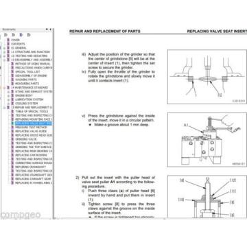 CUMMINS QSK23 / Komatsu 170-3 ENGINE  Shop Rebuild Service Manual WORKSHOP