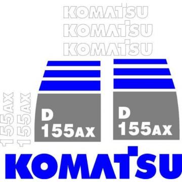 Komatsu Decals for Backhoes, Wheel Loaders, Dozers, Mini-excavators, and Dumps