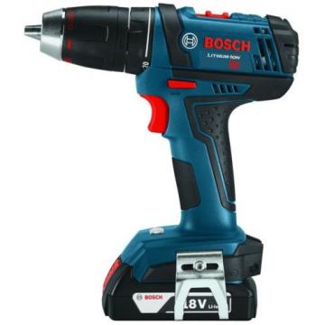 Cordless 18-Volt Lithium-Ion 1/2 In. Compact Drill/Driver Kit Drilling Tool New