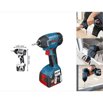 Bosch GDR14.4V-LI Professional 4.0Ah Cordless Li-ion Impact Drive Full Set