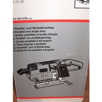 Bosch Belt Sander Fence