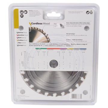 Bosch Cordless Wood Circular Saw Blades 165mm - 18T, 24T or 40T