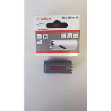 BOSCH 25 mm HSS Bi-Metal Hole Saw for Standard Adapters 2608584105