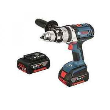 Bosch Blue Professional CORDLESS HAMMER DRILL GSB18VE-2-Li-Ionx4.0Ah Batteries