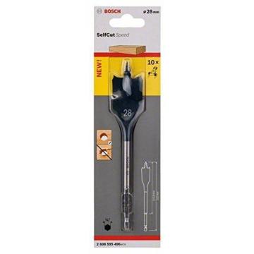 Bosch 2608595496 28 x 152 mm Hex Shank Self-Cut Speed Flat Drill Bit