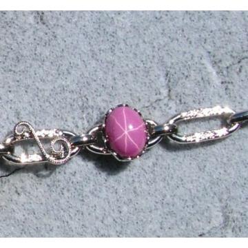 LINDE LINDY STAR SAPPHIRE CREATED RUBY STAR BRACELET NPM SECOND QUALITY DISCOUNT