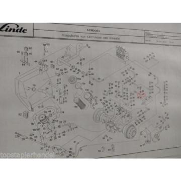 Tubo flexible Linde Nº 0009572616 Tipo H20/25/30/35-03 BR 351-03