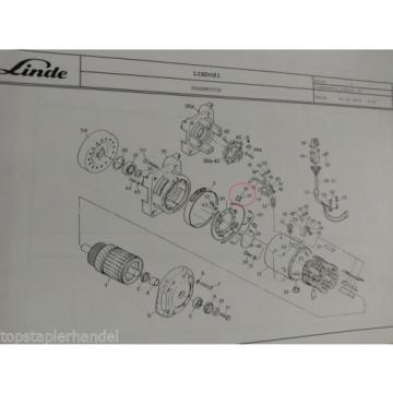 Escobilla De Carbón Motor De Tracción Linde Nº 0009718177 Tipo E12/