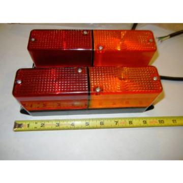 143822 Linde-Baker Forklift, Strobe-Amber/Red light one lot of 2 pcs.