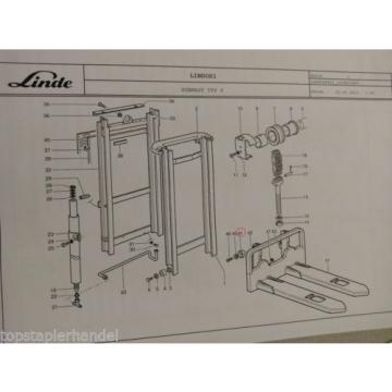 Rodamientos de mástil Rollo apoyo Cojinetes Linde 0009249512 vease Lista tipos