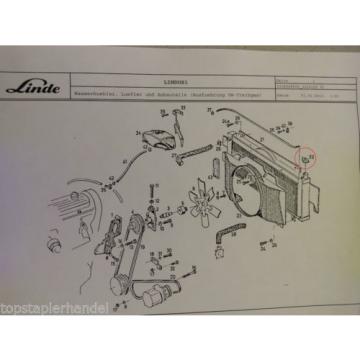 Radiator cap Linde 0009184606 H12/15 H20/25/30/35/40 BR 330,331,332