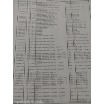 Valve Overpressure Flow Linde no. 0009442329 at almost all Type see list