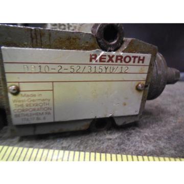 Origin REXROTH RELIEF VALVE DB10-2-52/315YU/12