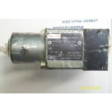 Origin REXROTH SOLENOID VALVE R900536033, HED8OA1X/350K14