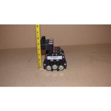 origin Rexroth Pneumatic Directional Control Solenoid Valves, Bank Of 3