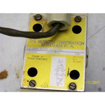 REXROTH HYDRAULIC VALVE  4WRA10E401024Z4M , 4 WRA 10 E40-10/24Z4/M