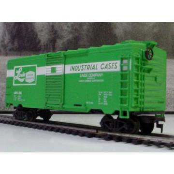 HO Scale Life-Like Linde Union Carbide 40&#039; Sliding Door Box Car LAPX #358