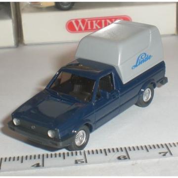 WIKING 13 047 VOITURE VOLKSWAGEN VW CADDY LINDE CAR ECHELLE 1:87 HO OCCASION OVP