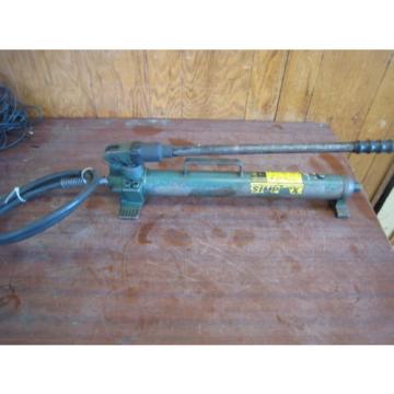 SIMPLEX P42 HYDRAULIC HAND PUMP With Hose 10,000PSI Free Shipping Used