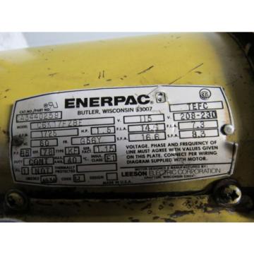 ENERPAC PEM3602B 30000 Submerged 10,000PSI Max. Electric Hydraulic Pump 1Phase