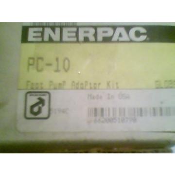 ENERPAC PC-10 FOOT PUMP ADAPTOR KIT