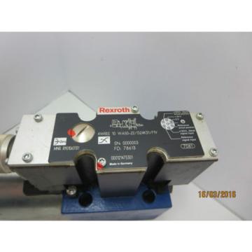 Rexroth 4WREE 10 WA50-22/G24K31/F1V Valve