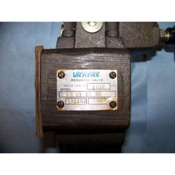 Vickers Hydraulic Reducing Valve