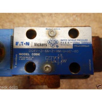 Origin Eaton Vickers Hydraulic Directional Control Valve Solenoid  DG5V / DG4V Origin