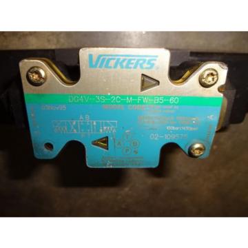 VICKERS DG4V-3S-2C-M-FW-B5-60 HYDRAULIC SOLENOID VALVE