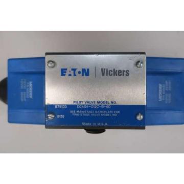 Origin VICKERS DG4S4-012C-B-60 120V-AC SOLENOID HYDRAULIC VALVE D558973