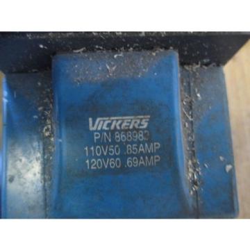 VICKERS PILOT VALVE ASSEMBLY 868982