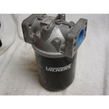 Vickers FILTER HOUSING by-pass Valve ORFS-60F-3M 10  and filter 941190 Origin