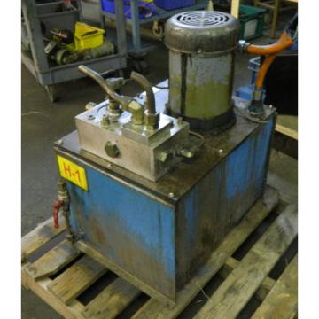 Vickers 3 HP Hydraulic Unit, TG20V-VQ13SG, Used,  Warranty