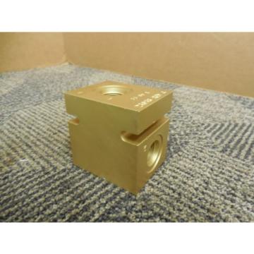 VICKERS 23036 HYDRAULIC BLOCK I/O FOR CARTRIDGE RELIEF VALVE Origin