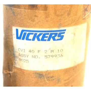 Origin VICKERS 579936 HYDRAULIC SLIP IN CARTRIDGE VALVE CVI 40 F 2 M 10