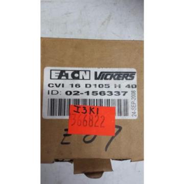 Vickers Eaton CVI16D105H40 Hydraulic Valve Slip In Cartridge Origin IN BOX