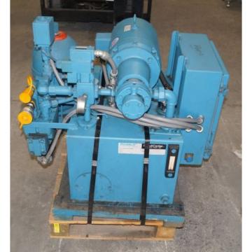 VICKERS DOUBLE A Model T-20-P H5-P-10B1 HYDRAULIC PUMPING STATION 75 HP