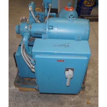 VICKERS DOUBLE A Model T-20-P H5-P-10B1 HYDRAULIC PUMPING STATION 75 HP