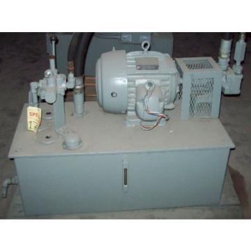 3 HP VICKERS Hydraulic System; 2,500 psi, 91 gpm